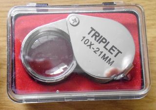 Lupas 30x, 20x, 10x-21mm cómodas de llevar