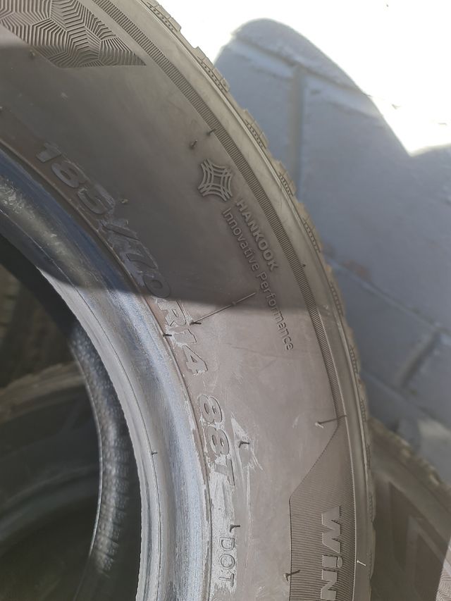 4 neumáticos Hankook 185/70/14 82T