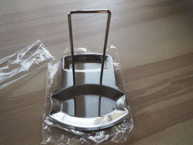 Soporte para cuchara y tapa