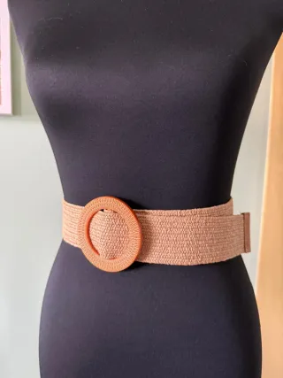 Cintura Zara beige regolabile