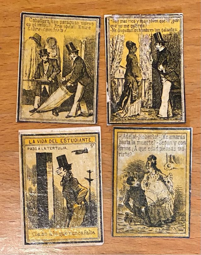 Cromos antiguos, 29 piezas