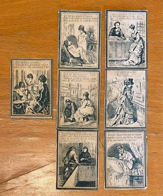Cromos antiguos, 29 piezas