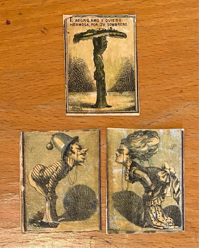 Cromos antiguos, 29 piezas