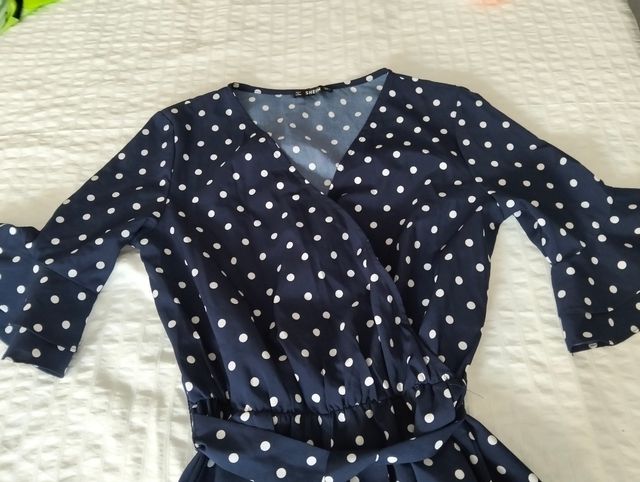 Mono lunares azul - Vestir mujer