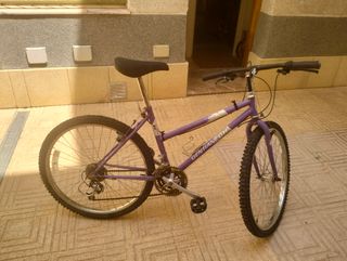 Bicicleta BH montaña lila