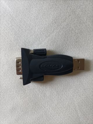 Adaptador DB9 Macho a USB - DeLOCK