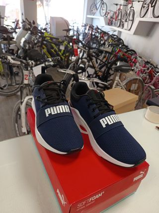 Zapatillas Puma Wired Run - Azul Marino