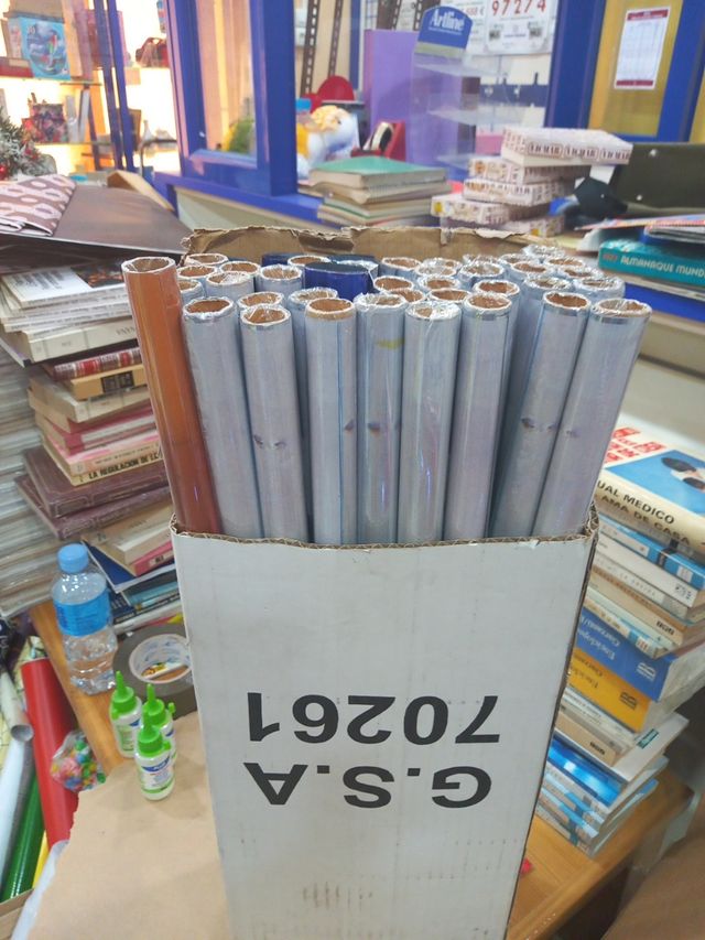 35 Rollos Papel Navidad Belén