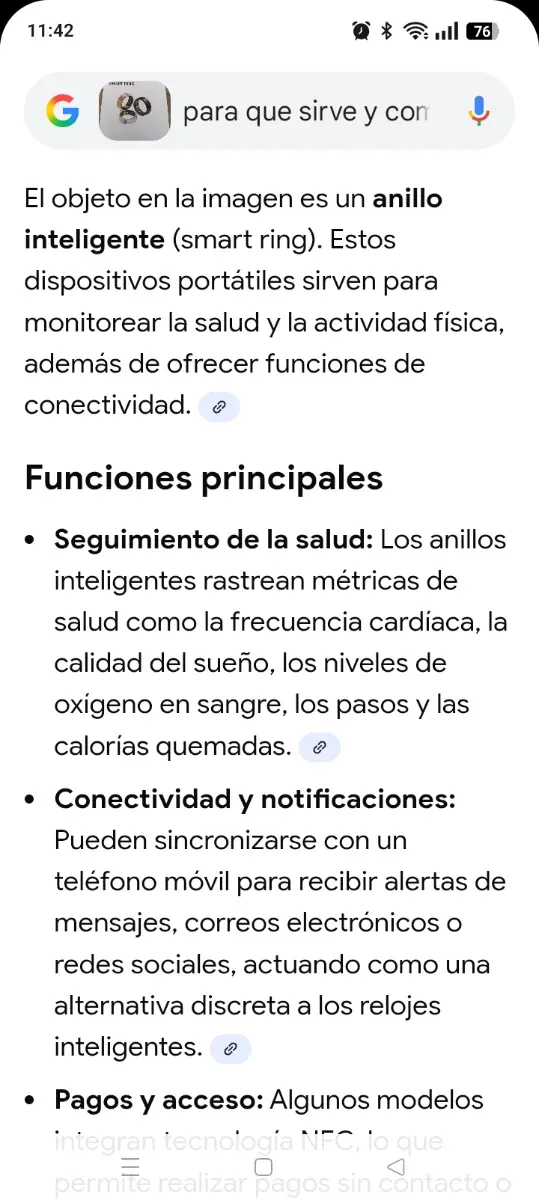 Anillo inteligente nuevo