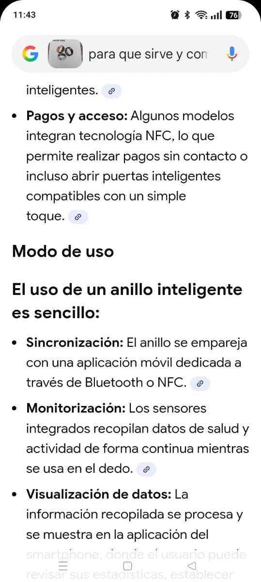 Anillo inteligente nuevo