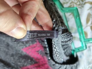 Jersey Bershka M - Gris/Rosa