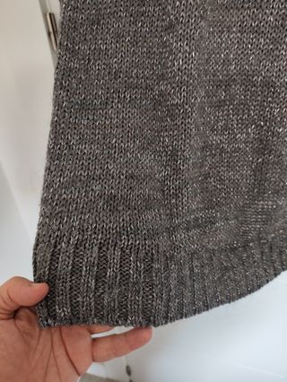 Jersey Bershka M - Gris/Rosa