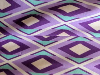 Kimono estampado - morado y blanco
