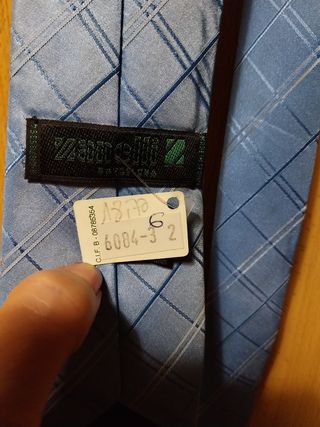 Corbata Zanelli azul