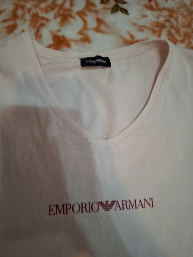 T-shirt Emporio Armani Tg xs rosa chiara