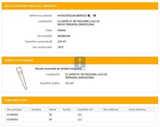 Terreno en venta en La Maurina en Terrassa
