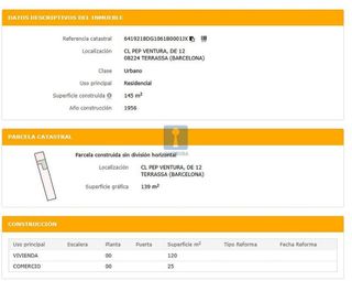 Terreno en venta en La Maurina en Terrassa