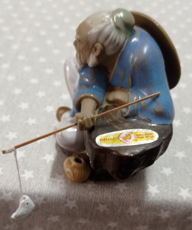 Figura pescador Shiwan