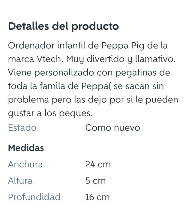 Portatile educativo Peppa Pig
