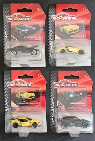 4 Coches Majorette Premium Cars