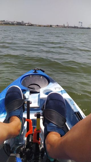 Kayak Plegable Tropel - Pedales