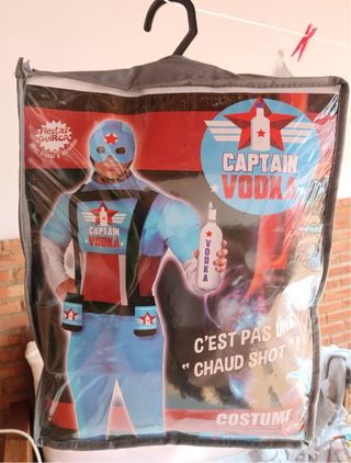 Disfraz Capitán Vodka - Talla M