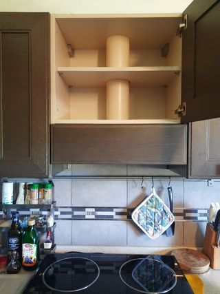 Cucina in legno marrone