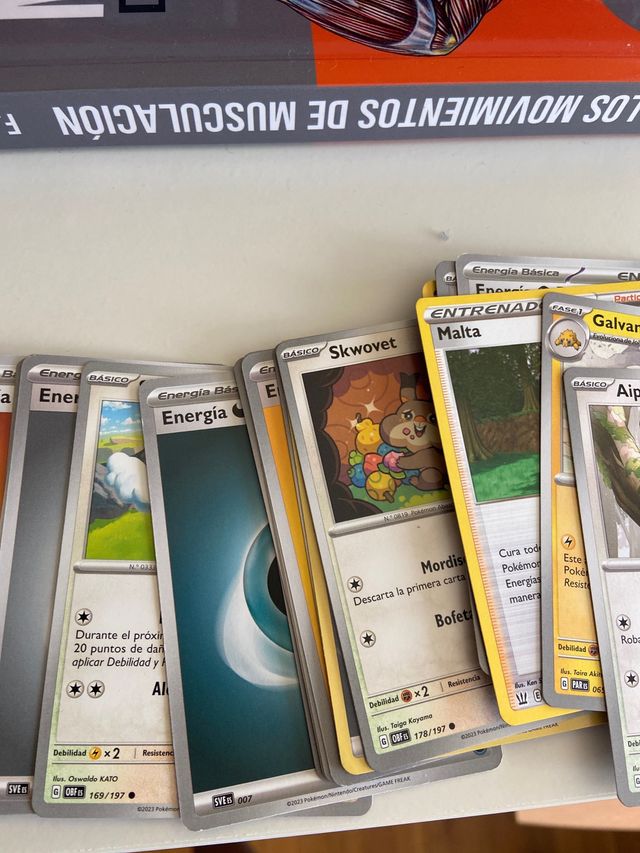 Cartas Pokémon - 123 cartas
