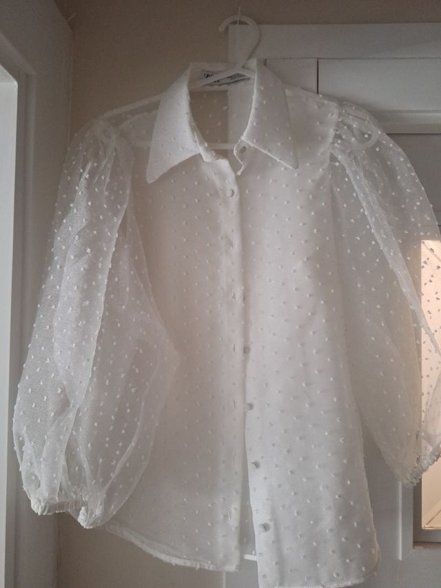 Blusa blanca - elegante