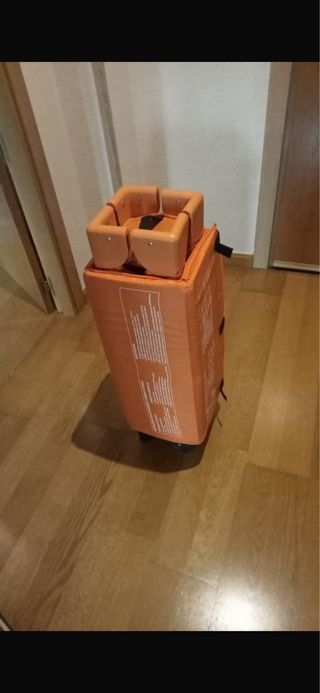 Cuna viaje NomonabyNurse naranja