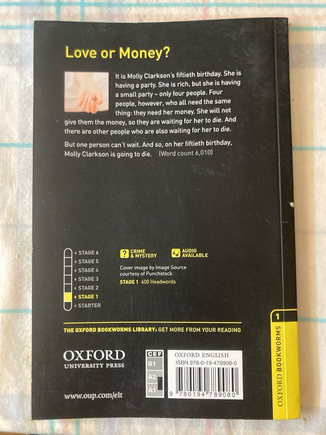 [(Oxford Bookworms Library: Stage 1: Love or Mo...