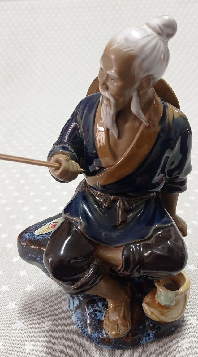 Figura pescador Shiwan