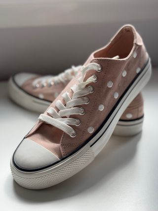 Converse lunares - Zapatillas rosa
