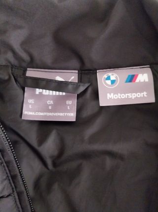 Chaleco original Puma BMW 