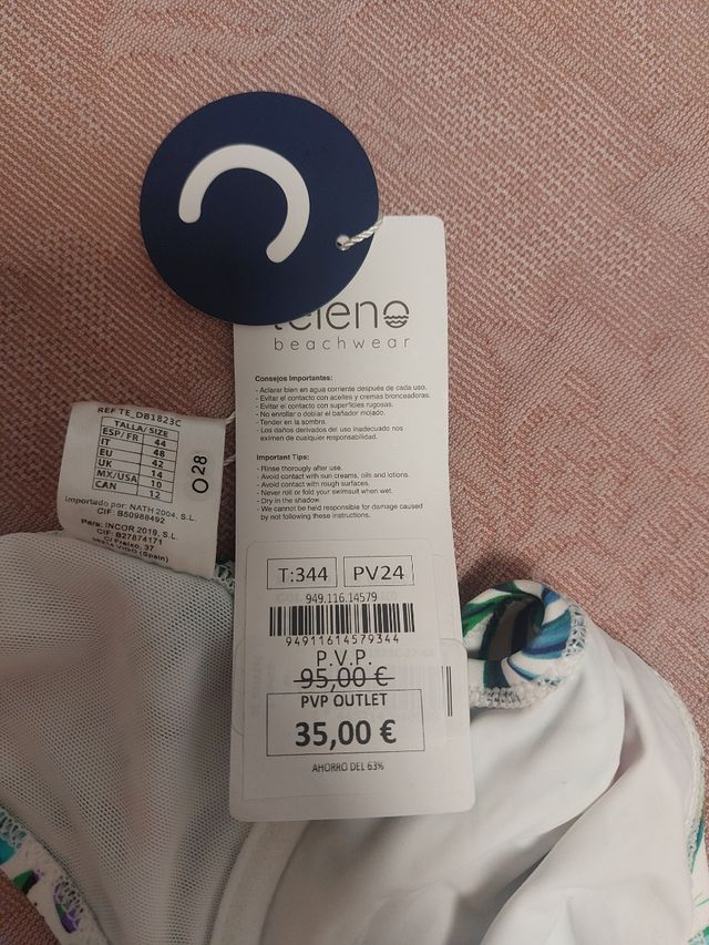 Bikini  Teleno multicolor talla 44