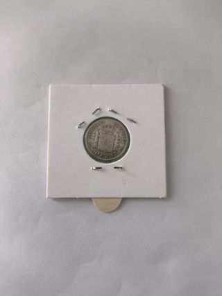 Moneda 50 Céntimos Plata 1904*10