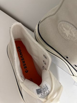 Converse plataforma gris