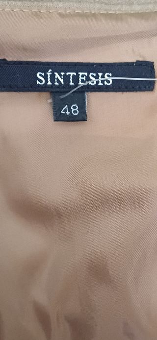 Traje Síntesis talla 48