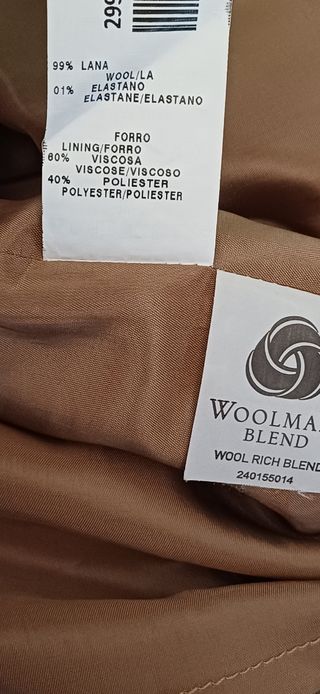 Traje Síntesis talla 48