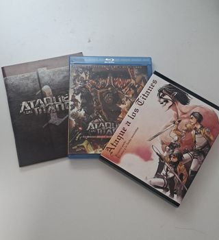 Ataque a los Titanes - Blu-ray, DVD + Libro