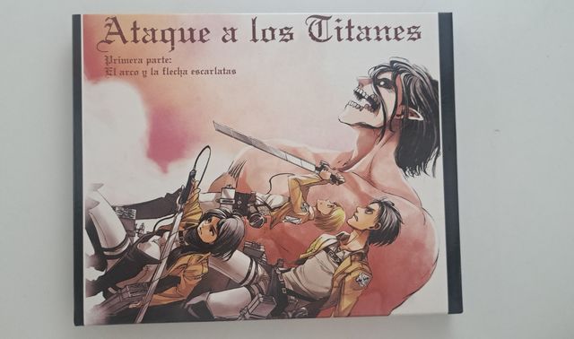 Ataque a los Titanes - Blu-ray, DVD + Libro