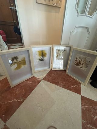 4 Cuadros abstractos - Arte moderno