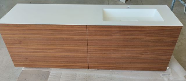 Mueble Lavabo Madera 2+2