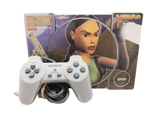 CONSOLA PS1 SCPH-7502 CON DISEÑO PERSONALIZADO + MANDO + CABLES