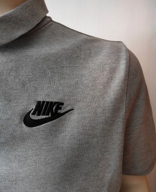 Polo Nike XL Gris Claro