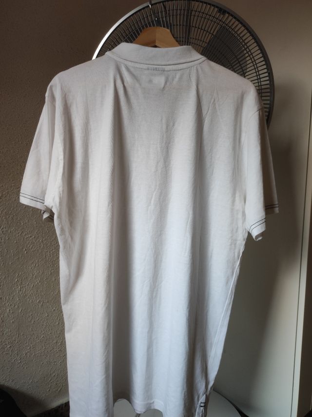 Polo Spalding vintage blanco