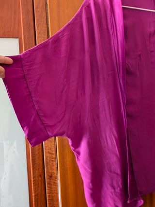 Kimono corto morado