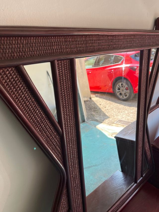 Dormitorio mimbre: juego completo