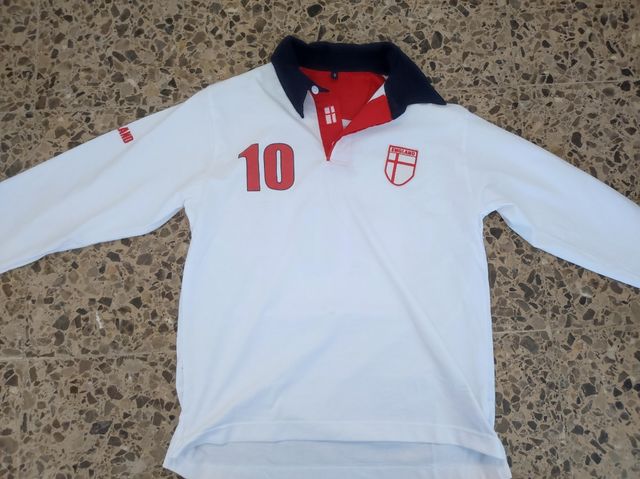 Camisa rugby Inglaterra vintage