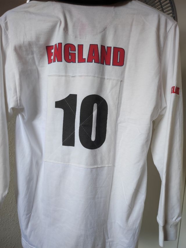 Camisa rugby Inglaterra vintage